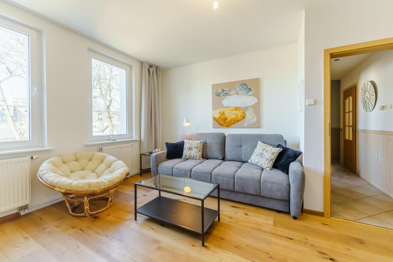 Miedzyzdroje Stylowy Apartament Z Sauna By Noclegi Renters Ngoại thất bức ảnh
